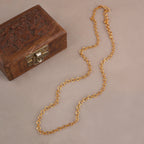 Gold plated open chain