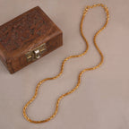 Beautiful gold plated solid chain