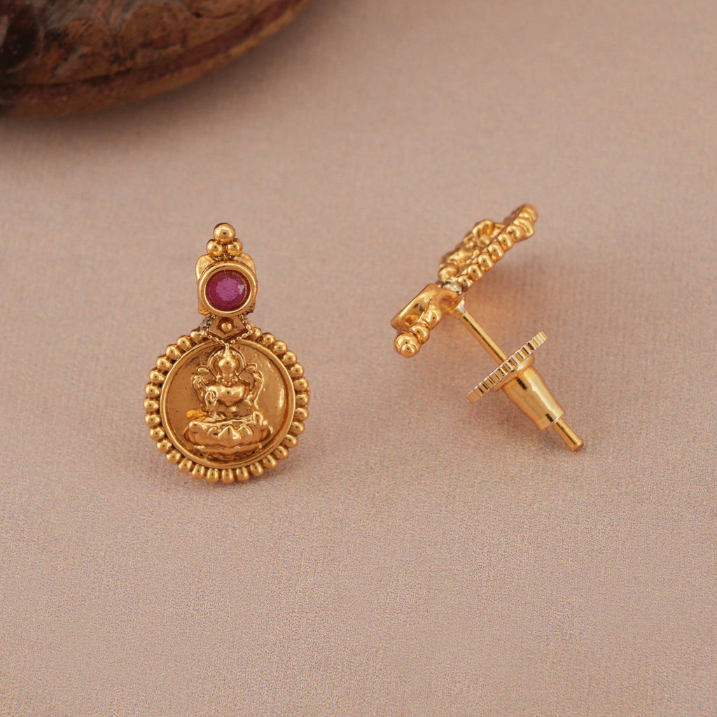 Cute maa lakshmi pendant set I Temple Jewellery
